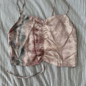 All Saints Pink and Cream Camisole